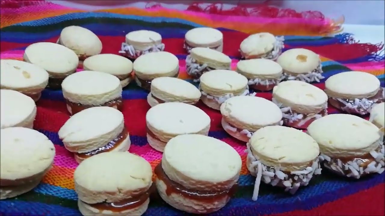 RECETA DE ALFAJORES PARA FIESTAS
