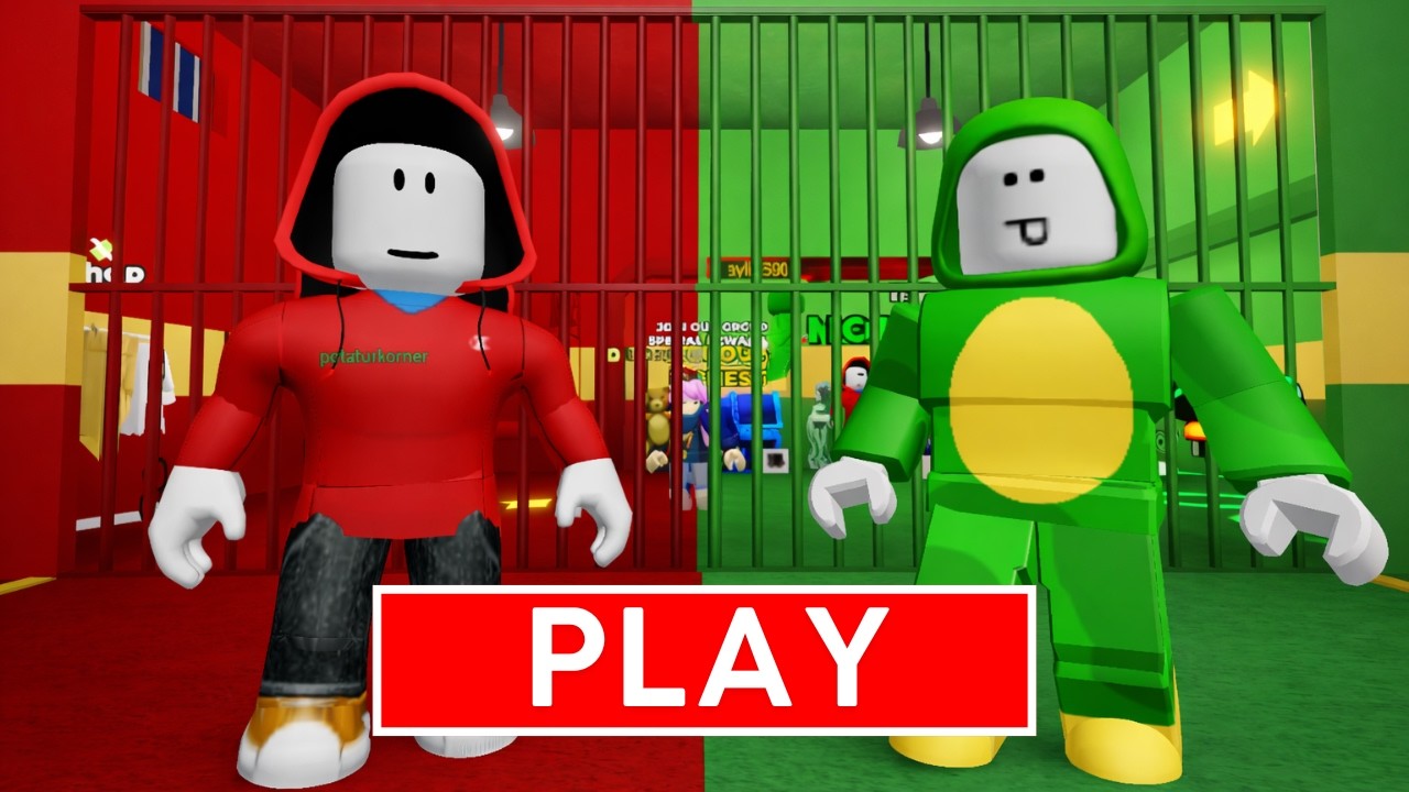 JJ VS MIKEY PRISON ESCAPE RUN! ROBLOX (OBBY)