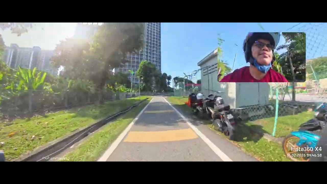 Insta360 X4 | Honda Vario 160 | 01/02/2026 #2 | Roadblock toll Sunway
