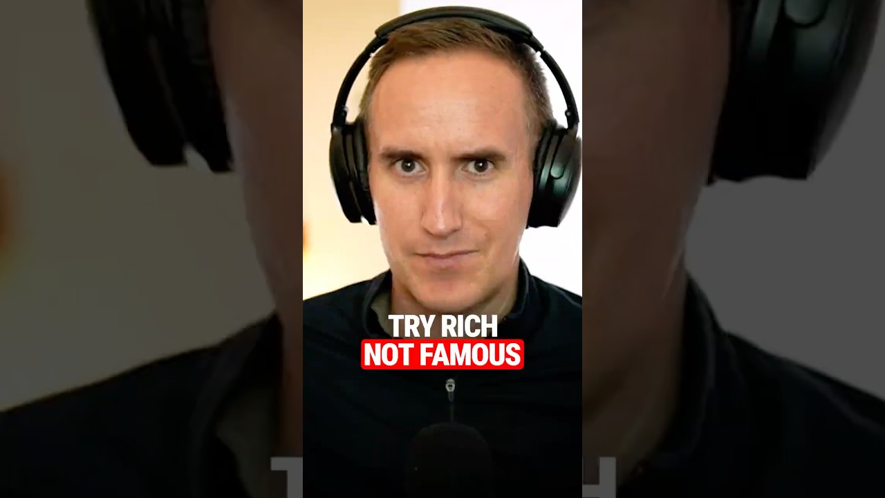 Morgan Housel: Why Rich and Anonymous is The Best Spot to Be In