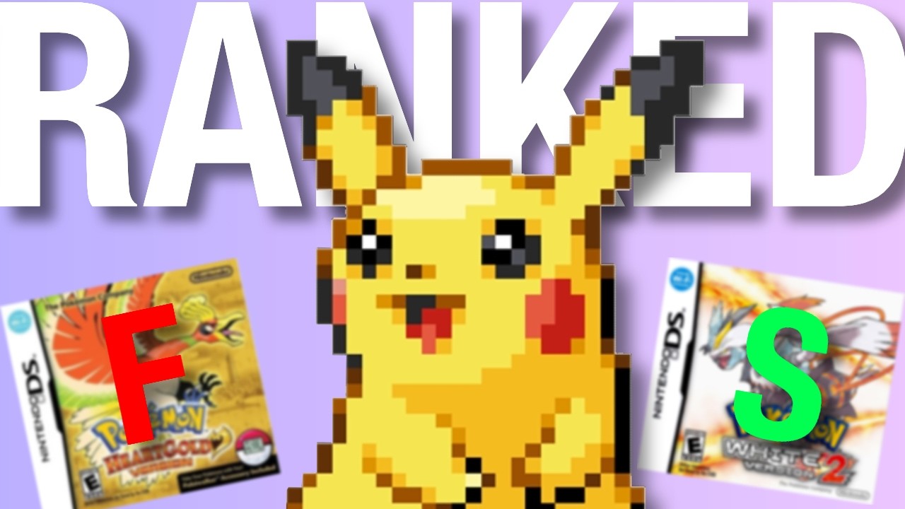 Ranking All Mainline Pokemon Games