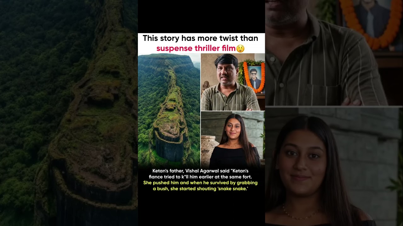 Love Story or Murder Plot? 😳💔 #viral #case #india #murder #lohgadfort