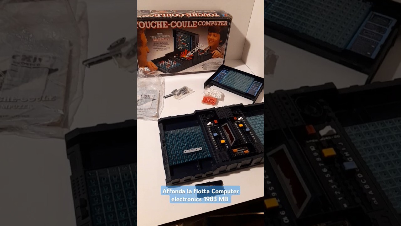 Affonda la flotta computer electronics MB 1983 Versione francese (Touche-coule)