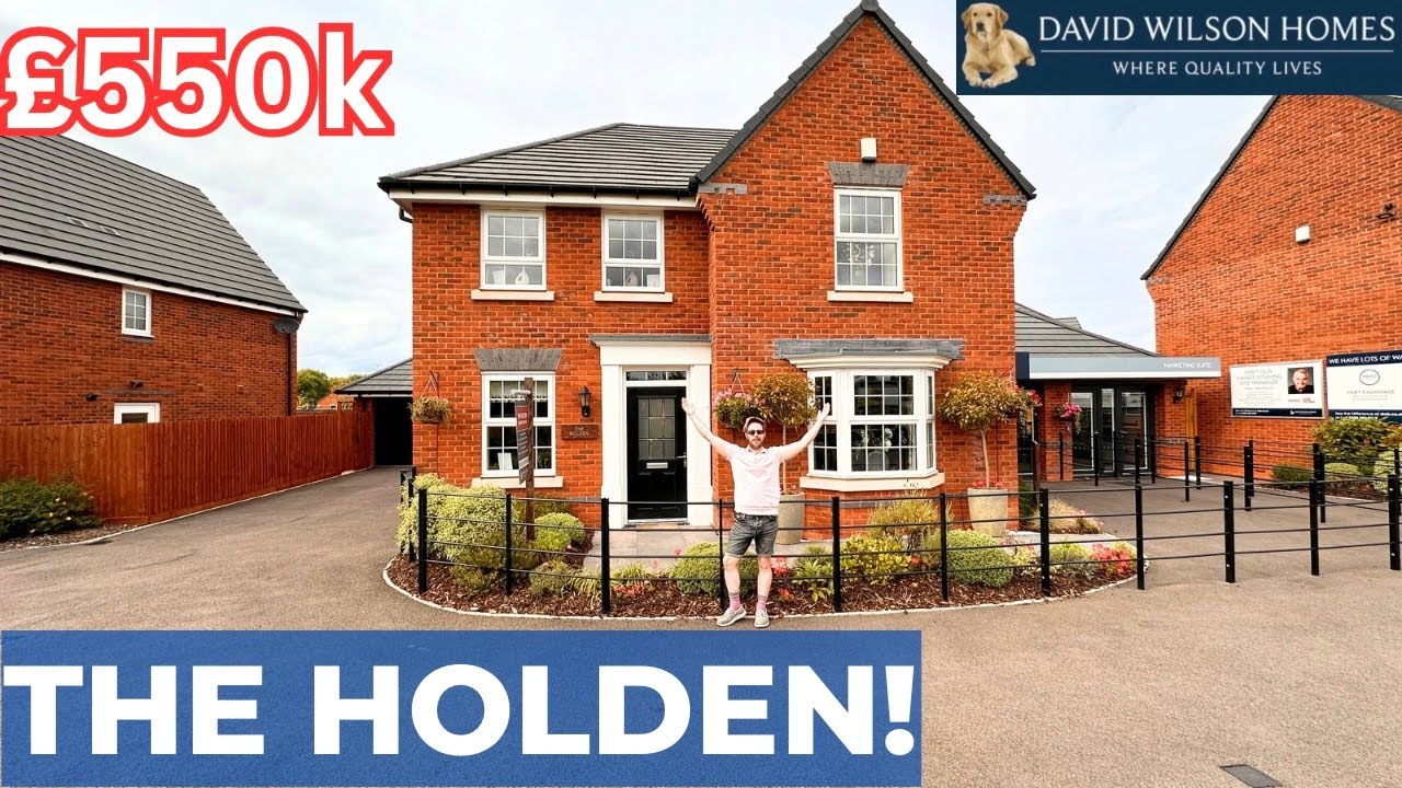 INSIDE DAVID WILSON HOMES £550k 'HOLDEN' Showhome Tour | New Build U.K