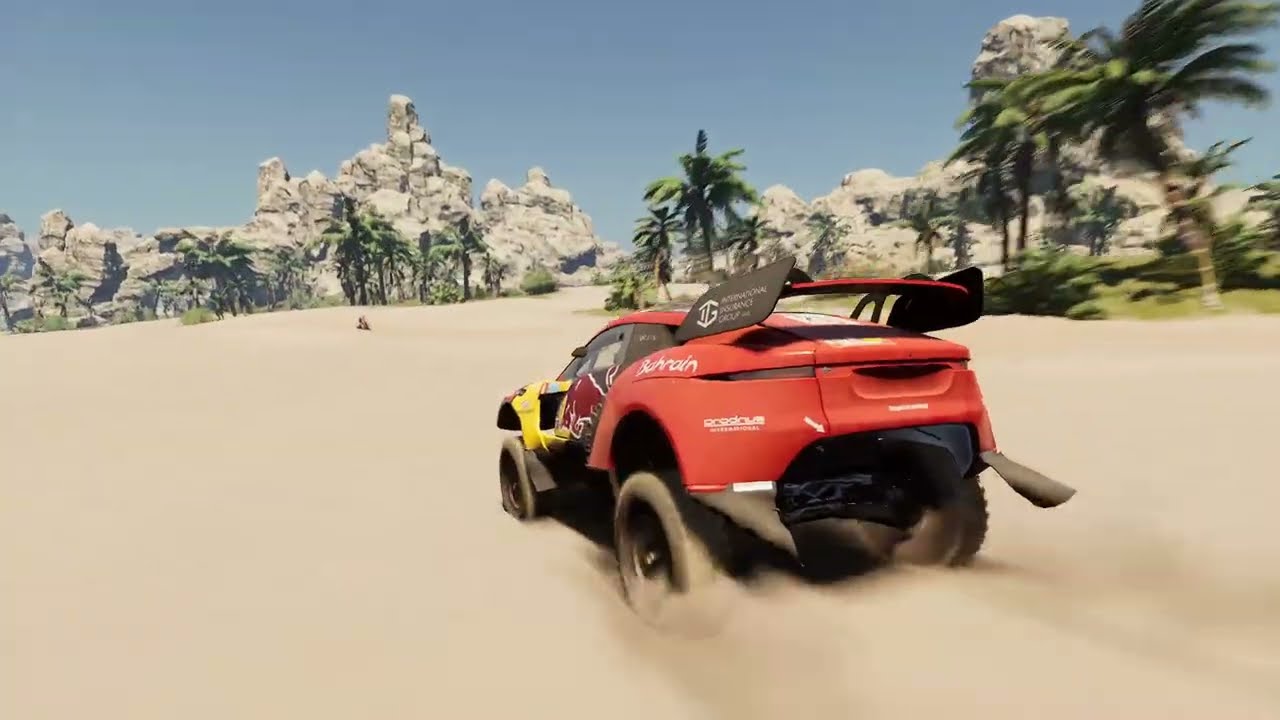 Dakar Desert Rally_Red sea rally stage1 1'28 (CARS/Sport mode)