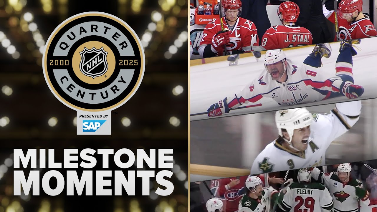 Milestone Moments of the Quarter-Century | NHL 2000-2025