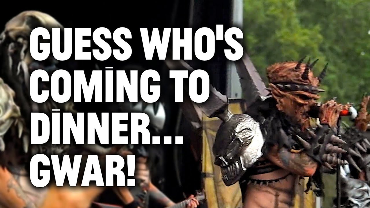 Gwar, Heavy Metal Legends, Barbaric Space Warriors, Open a Restaurant!