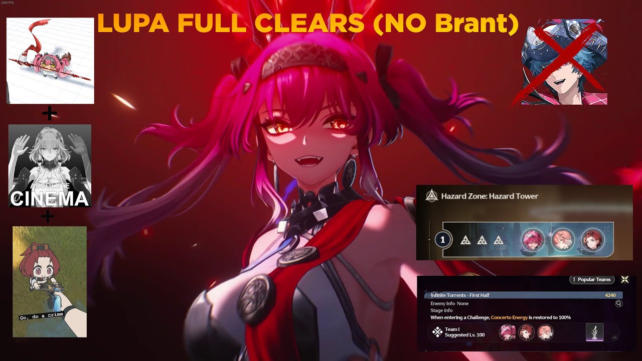Lupa Doesn't Need Brant! | Lupa/Changli/Chixia (Whimpering Wastes + Tower of Adversity)