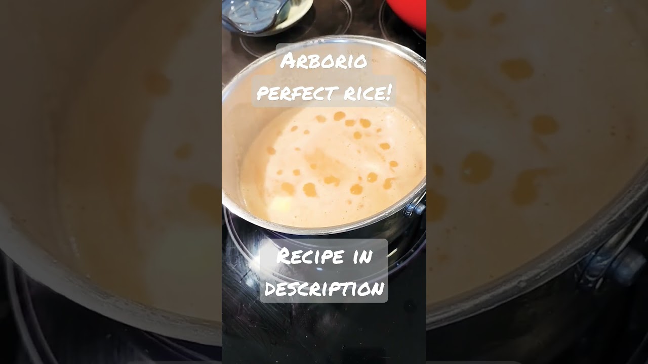 Perfect Arborio Rice