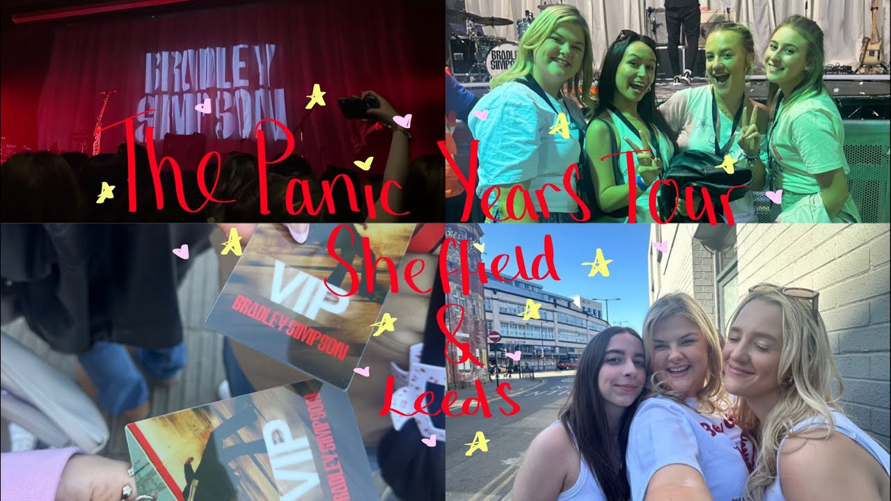 girls on tour🍒🌼🎸⭐️| bradley simpson tour, meeting new besties & making memories