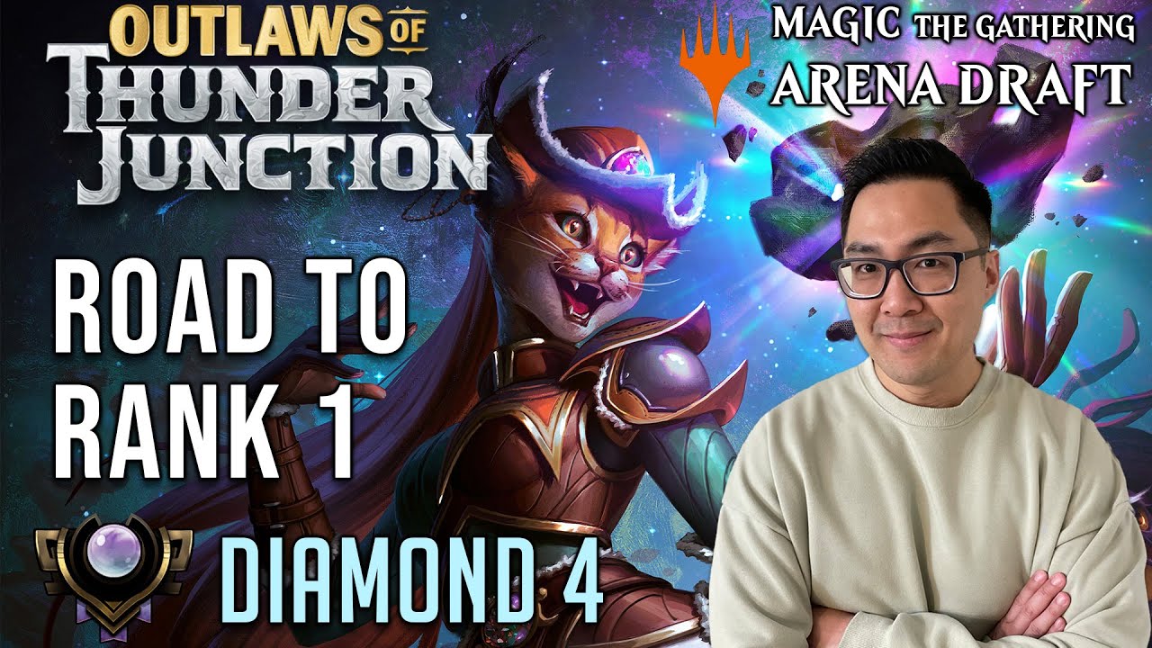 Roxanne! Put On The Red Light | Diamond 4 | Road To Rank 1 | Outlaws Of Thunder Junction Draft |MTGA