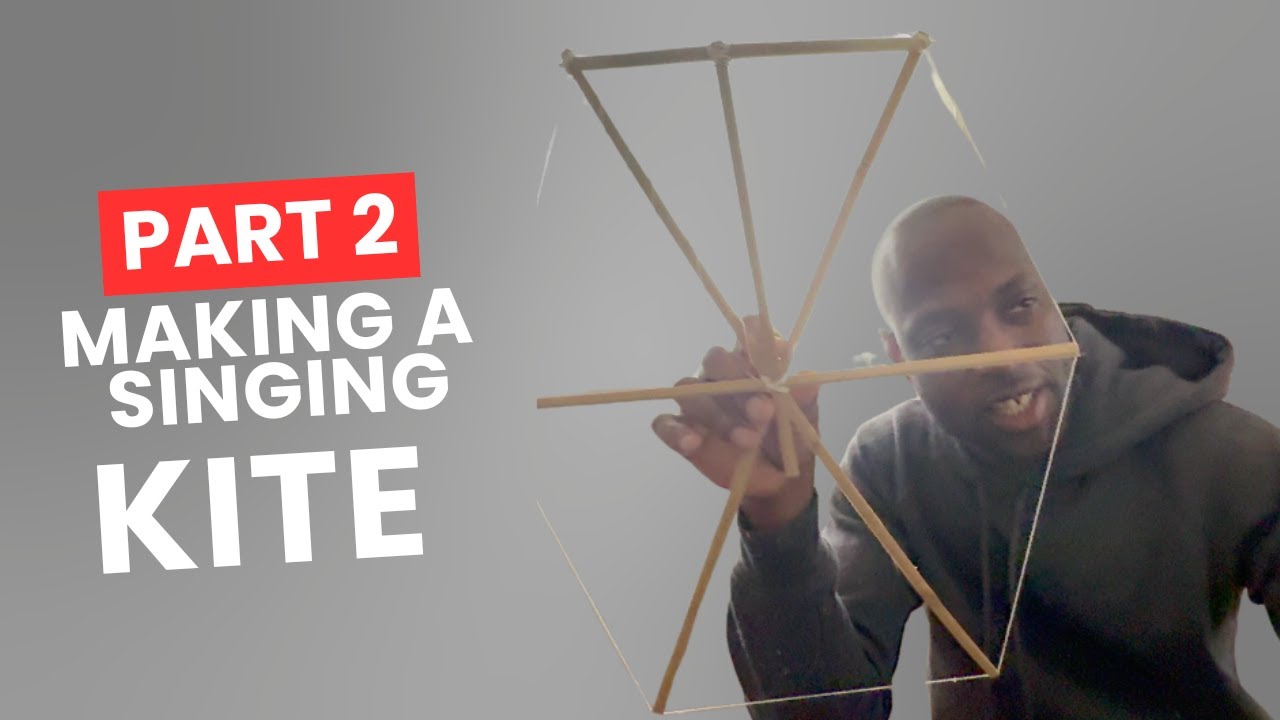 How to Frame a Singing Bamboo Kite (Part 2) 🪁 | Step-by-Step Bamboo Kite Build