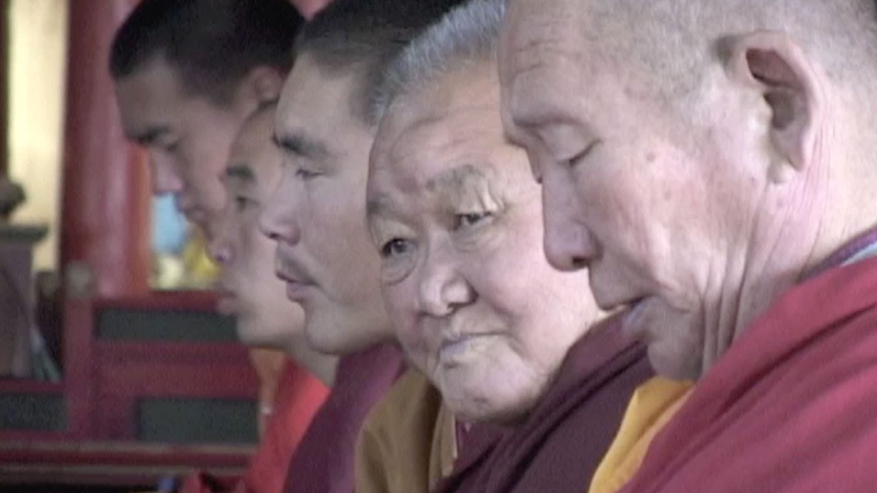 Mongolia, Buddhist Monastery; Lama Interview (2000/08/25)