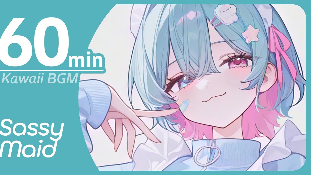 【60min】Sassy Maid🩹🎀 – BGM for Study & Work│Cute & Relaxing Kawaii Future Bass Music│8bit Chiptune
