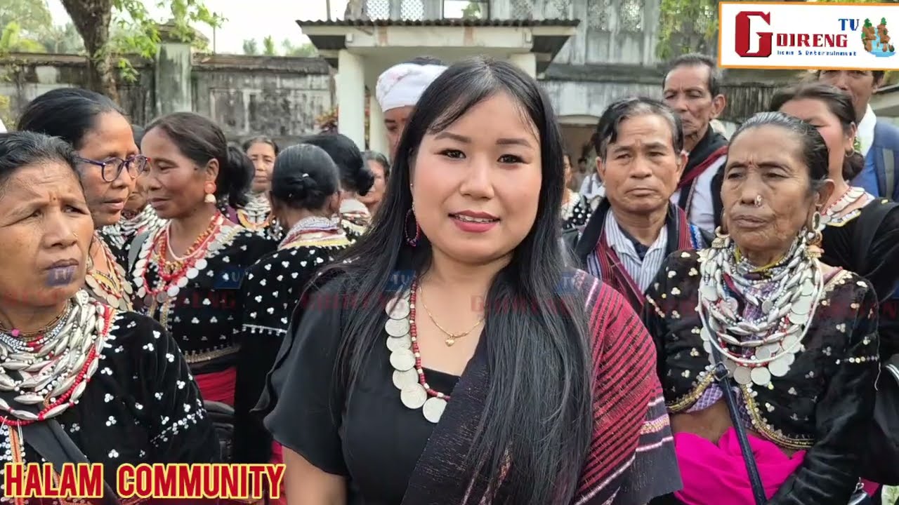 Nuyungmao Bubagra bai malaywi tongthokjak Halam Community. 