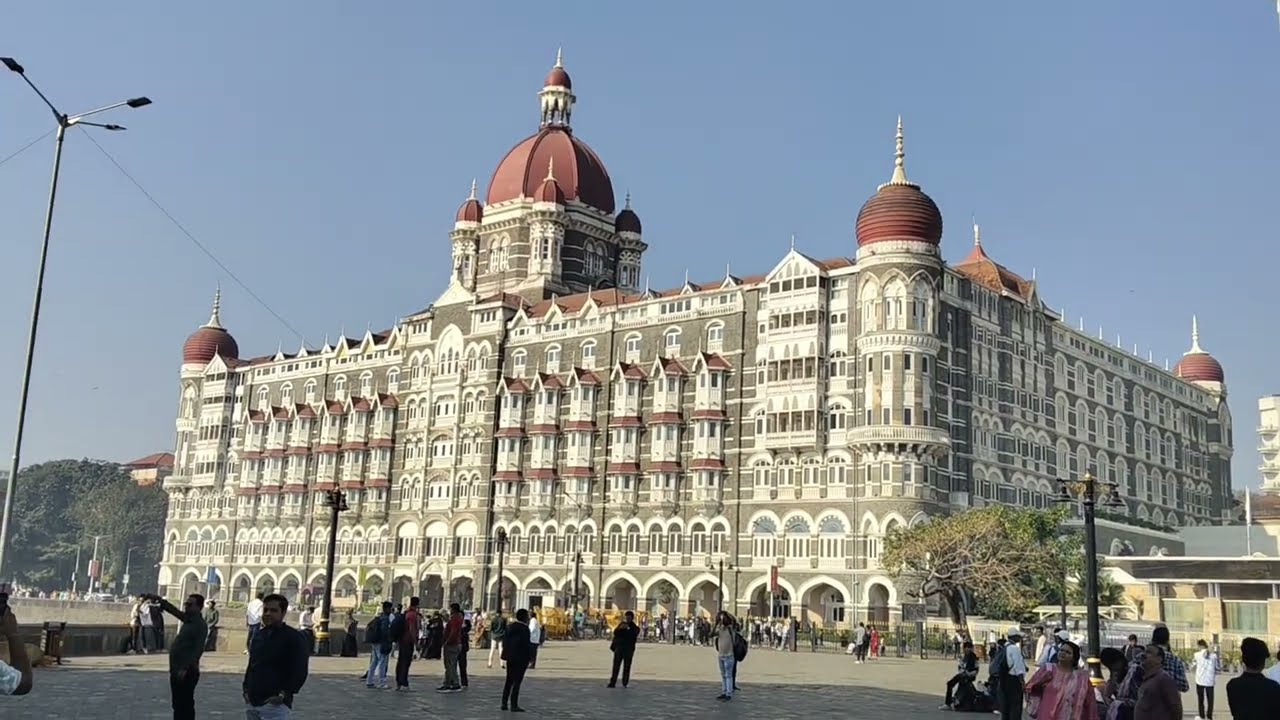 Taj Hotel Mumbai And Gate Of India Mumbai 🔥 | Proud On Mumbai Front 🌲