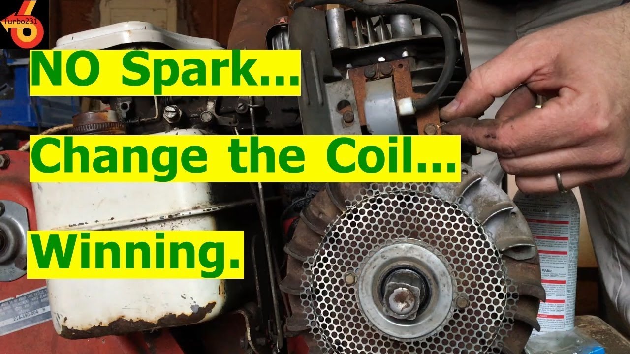 No Spark Tiller Repair!!!