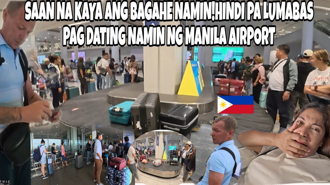 HINDI LUMABAS ANG BAGAHE NAMIN AGAD SA MANILA AIRPORT😢ANG AMING PAG LALAKBAY|PINAY COUPLE IN🇫🇮🇵🇭