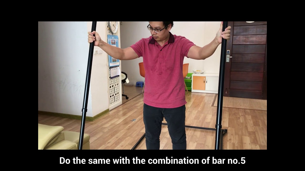 Set up Instruction for the KT Multipurpose folding stand frame