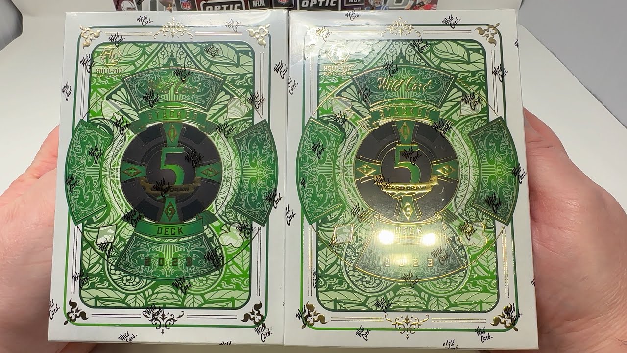 Ripping 2023 WILD CARD Football 5 Card Stacked Autograph Deck