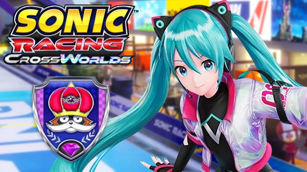 Sonic Racing: CrossWorlds - Donpa Grand Prix w/ Hatsune Miku (PS5)