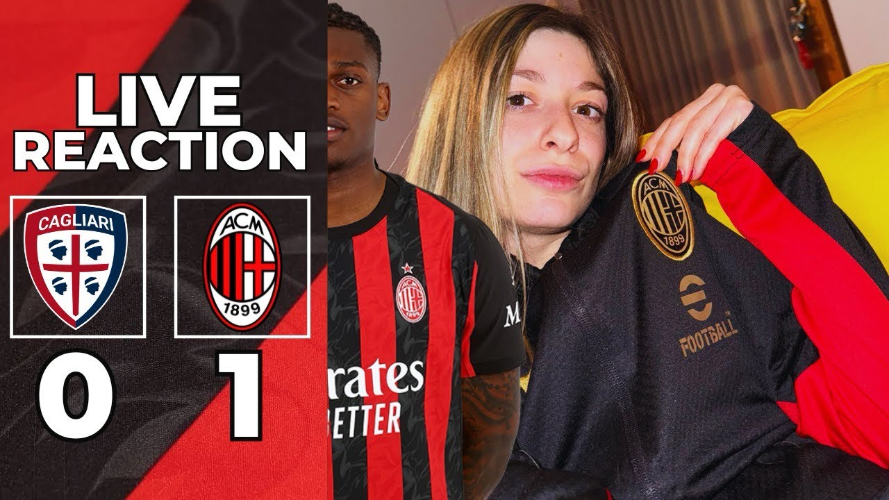 🏄🏾‍♂️ LEEEAOOO! | CAGLIARI 0-1 MILAN | 🔥 LIVE REACTION