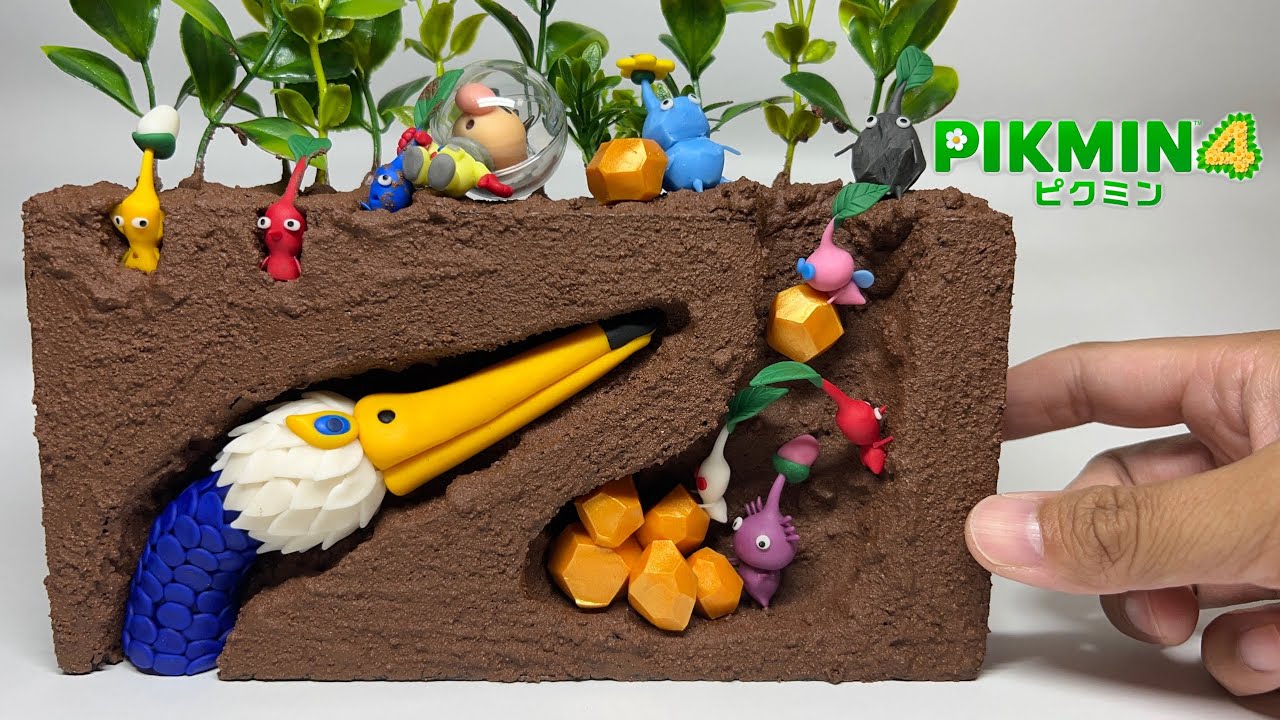 【100均DIY】ピクミンの観察キット作ってみた〜I made a Pikmin observation kit〜