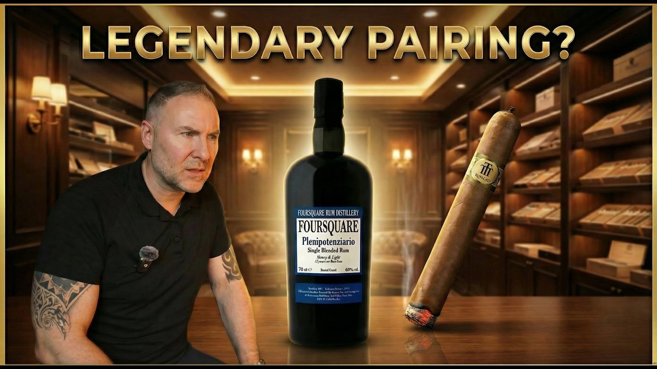1,000 Subscribers Deserves Something Special | Rare Rum × Luxury Cigar Pairing!