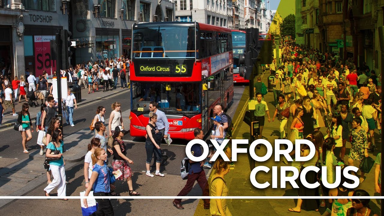 O melhor lugar para compras em Londres | Oxford Circus | Londres de Metrô