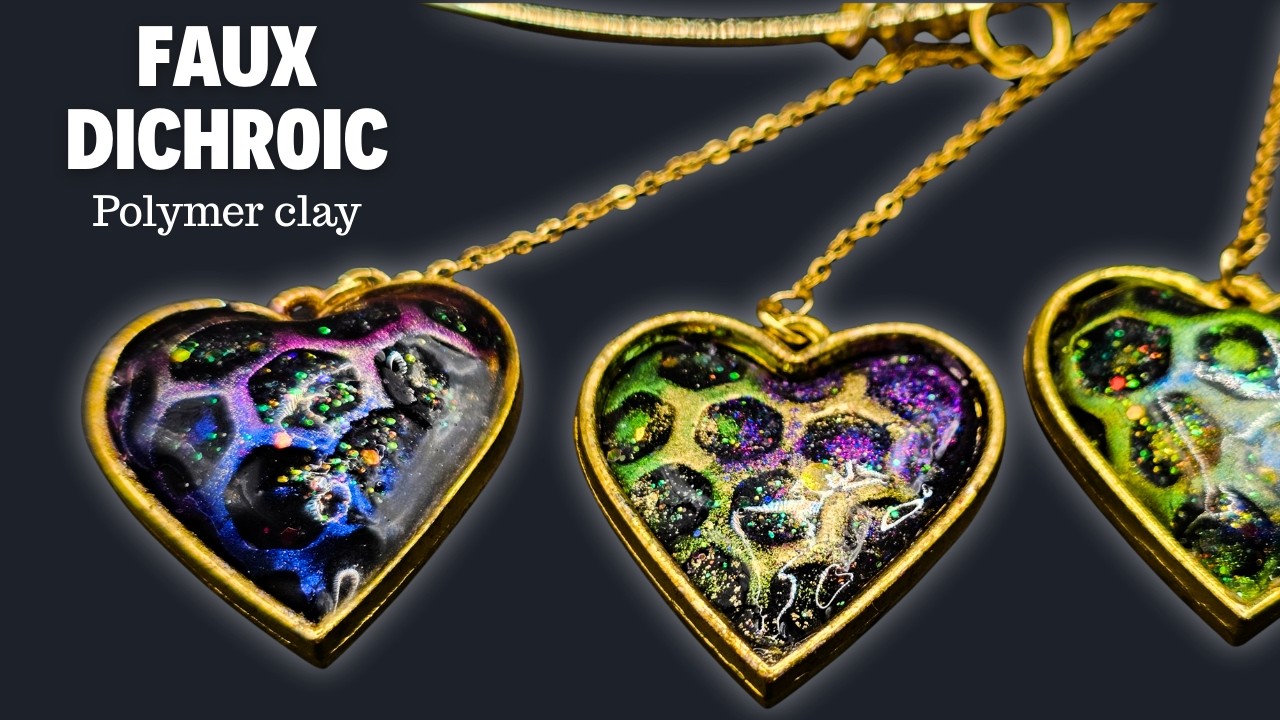 Finally Found a Foolproof Technique for Sparkling Faux Dichroic Glass Beads