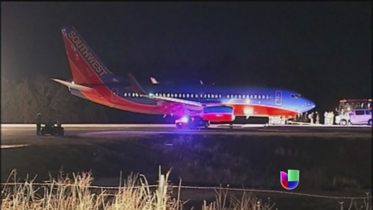 Un avión aterrizó en el lugar equivocado -- Noticiero Univisión