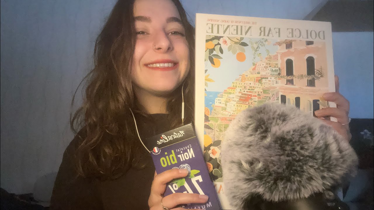 🌙ASMR - 25 min rien que pour toi🤍🌙 (chuchotements, tapping, mouth sounds, tracing)