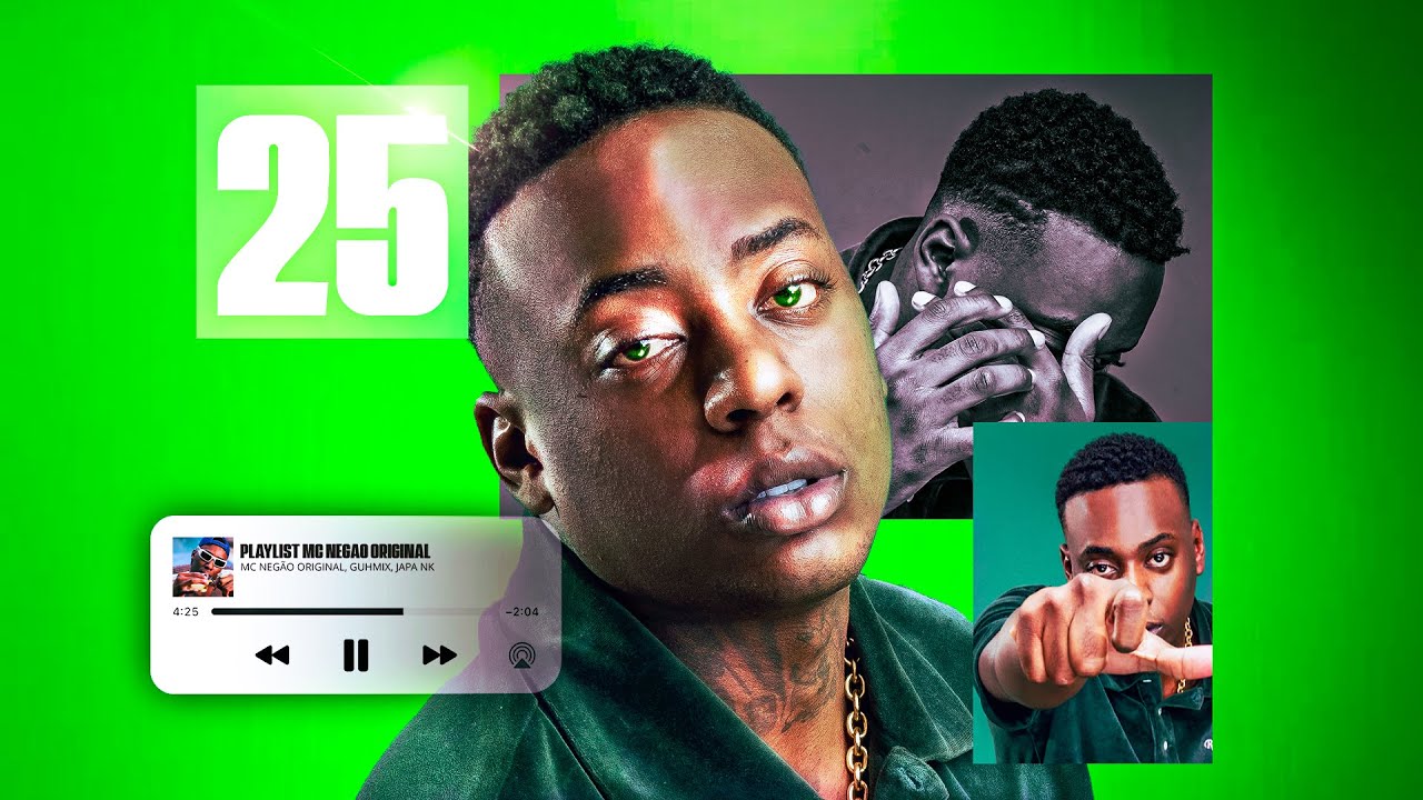 PLAYLIST MC NEGÃO ORIGINAL - Só As Melhores Do MC Negão Original (2025)