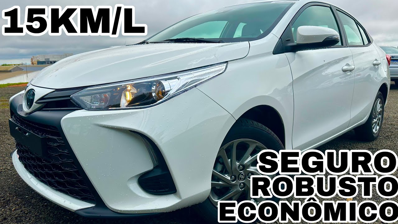 NOVO TOYOTA YARIS SEDAN XS 2025 VERSÃO INTERMEDIÁRIA EM DETALHES | EXTREMAMENTE ROBUSTO E SEGURO!!!