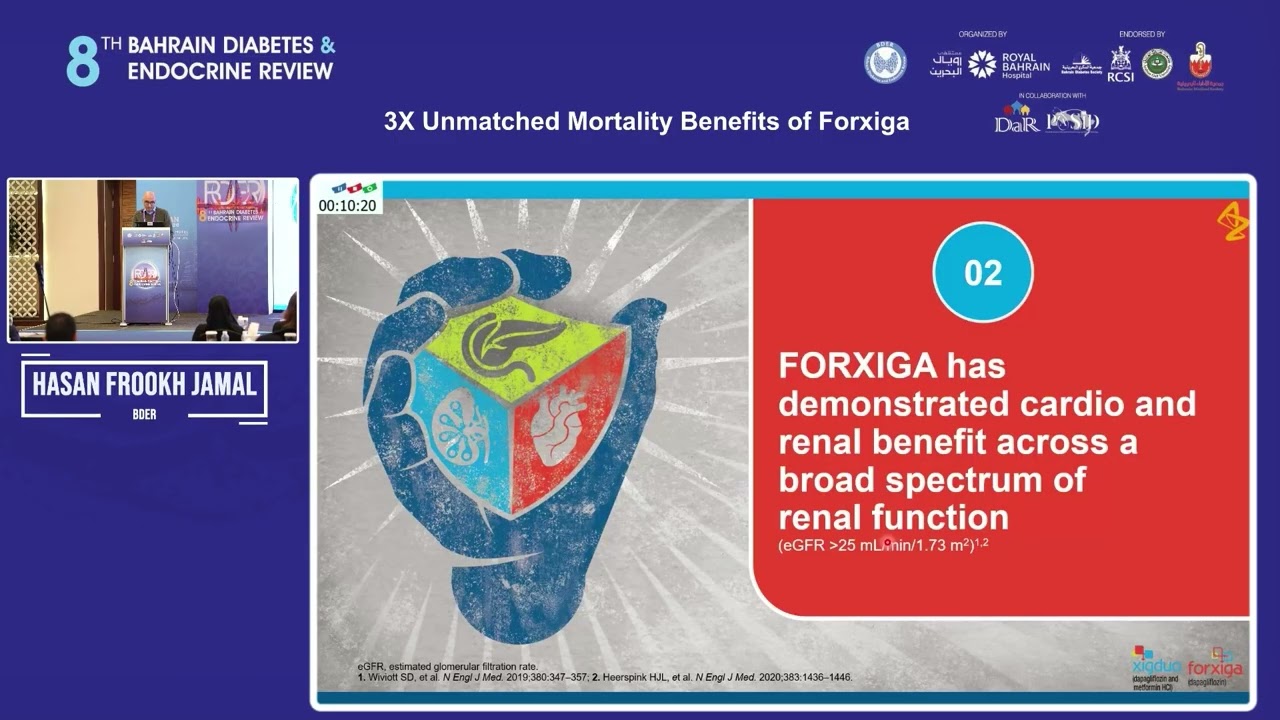 Hasan Frookh Jamal   3X Unmatched Mortality Benefits of Forxiga