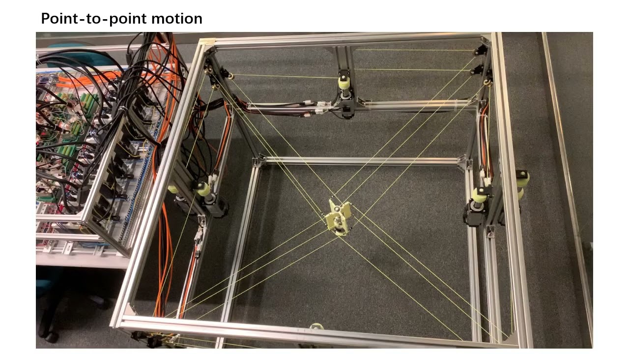 Cable-Driven Parallel Robot With Articulated Reconfigurable Moving Platform for Schönflies Motions