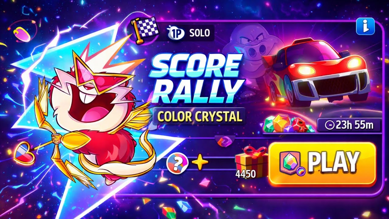 Color crystals solo challenge|score rally|match masters