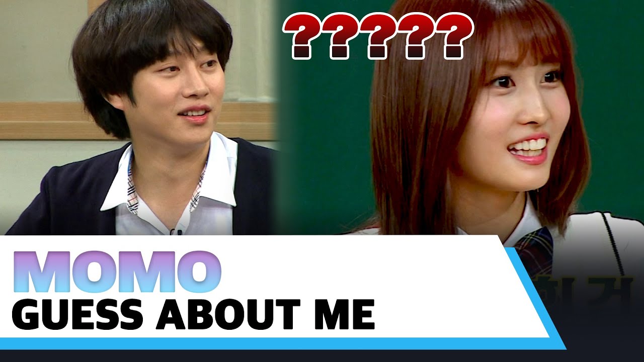 Twice MOMO Guess about me #knowingbros