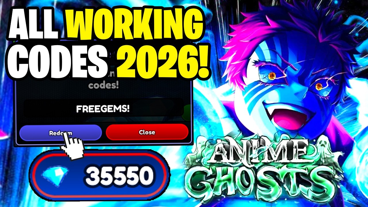 *NEW* ALL WORKING CODES FOR ANIME GHOSTS IN 2026! ROBLOX ANIME GHOSTS CODES