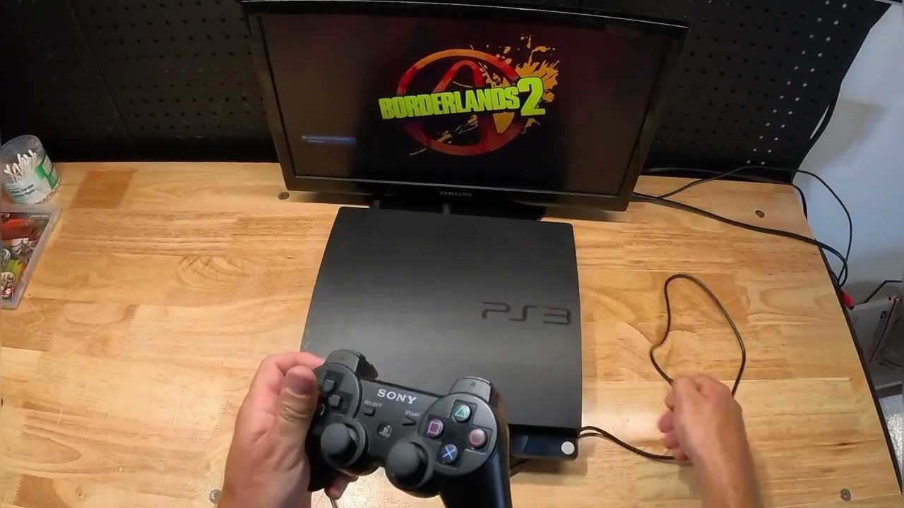PS3 SLIM CONSOLE CECH-2501A 160 GB TESTING VIDEO FOR EBAY
