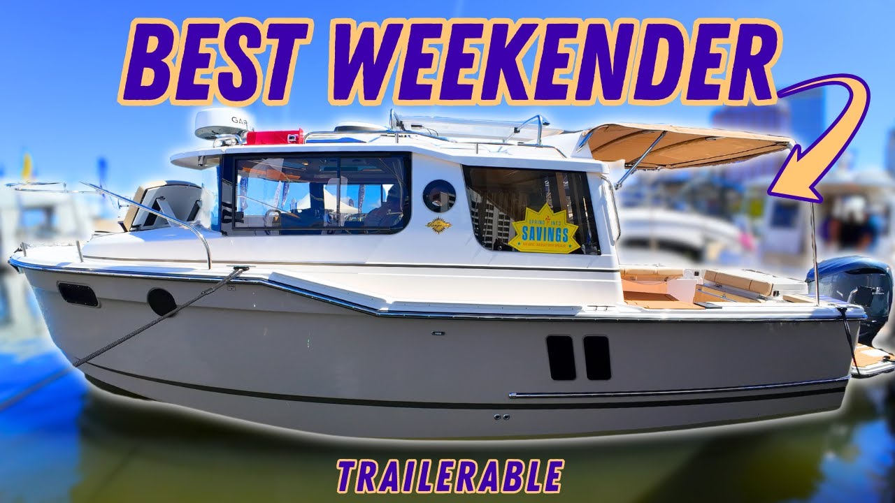 The BEST Weekender Boat of 2025!! | The Palm Beach Boat Show