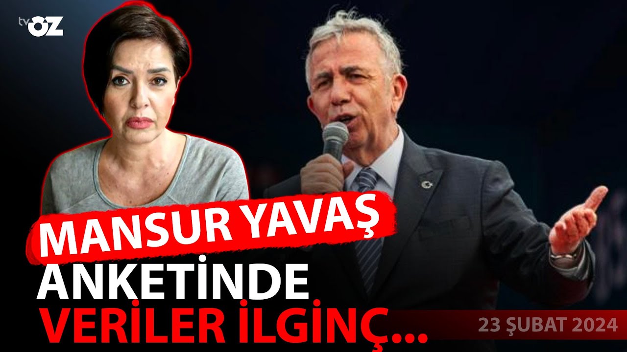 Son Mansur Yavaş anketi geldi! Veriler ilginç...