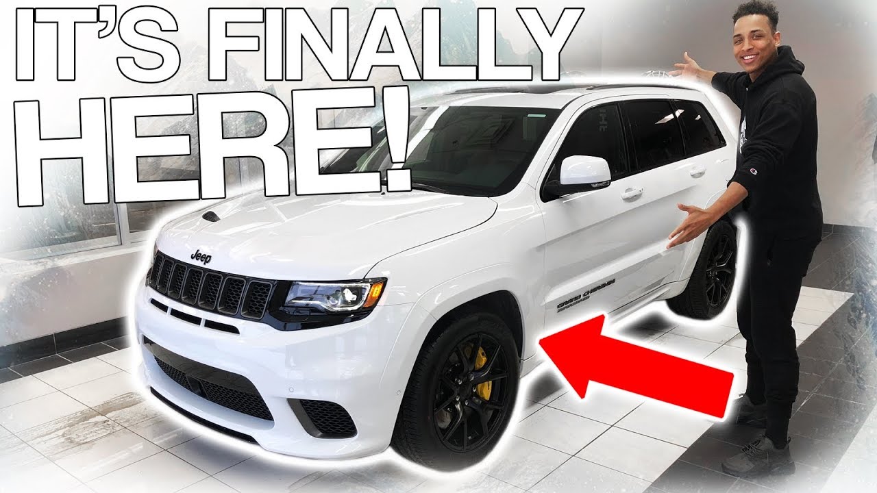 Мой Trackhawk наконец-то прибыл! Я называю его Hellhawk 😈