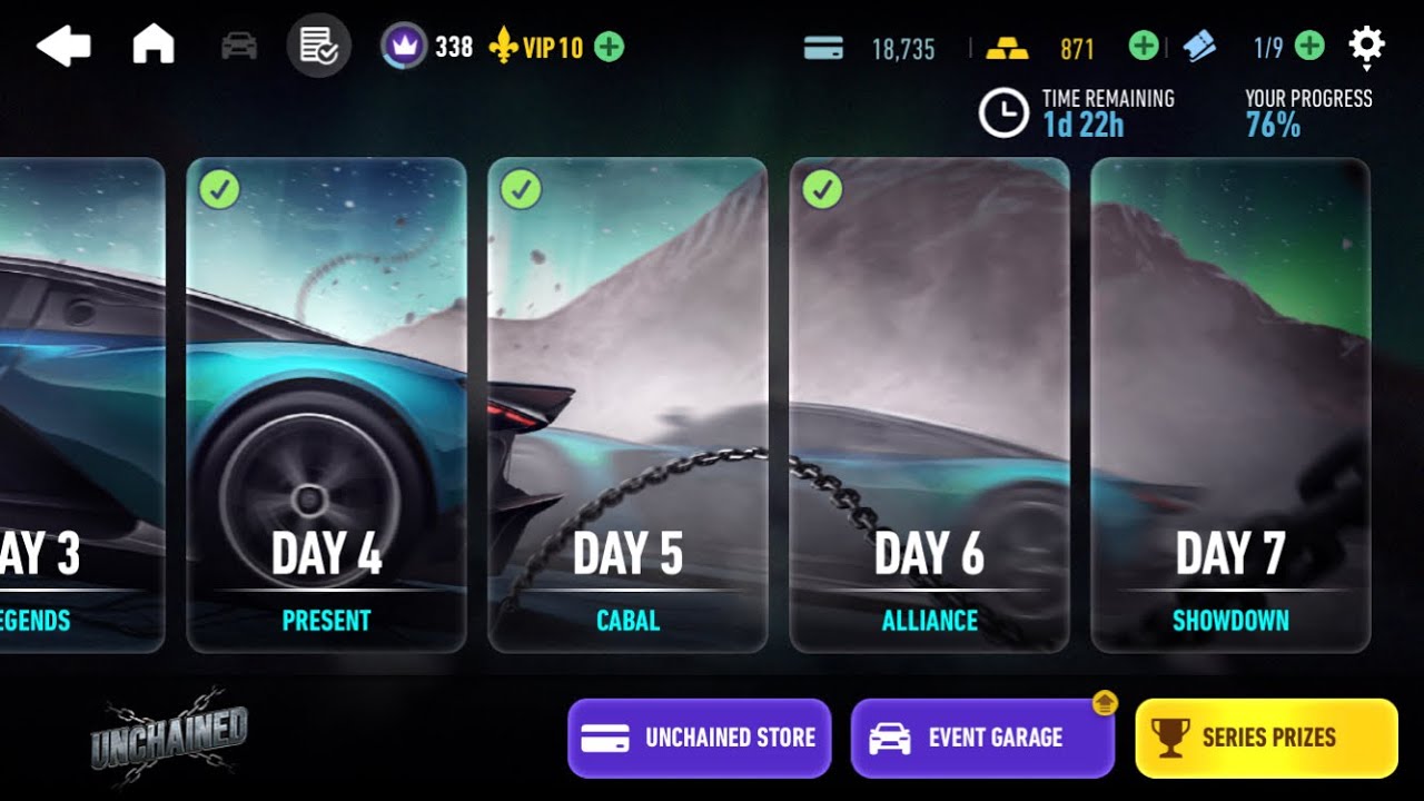 [Day 7] Unchained - Zenvo Aurora Tur walkthrough