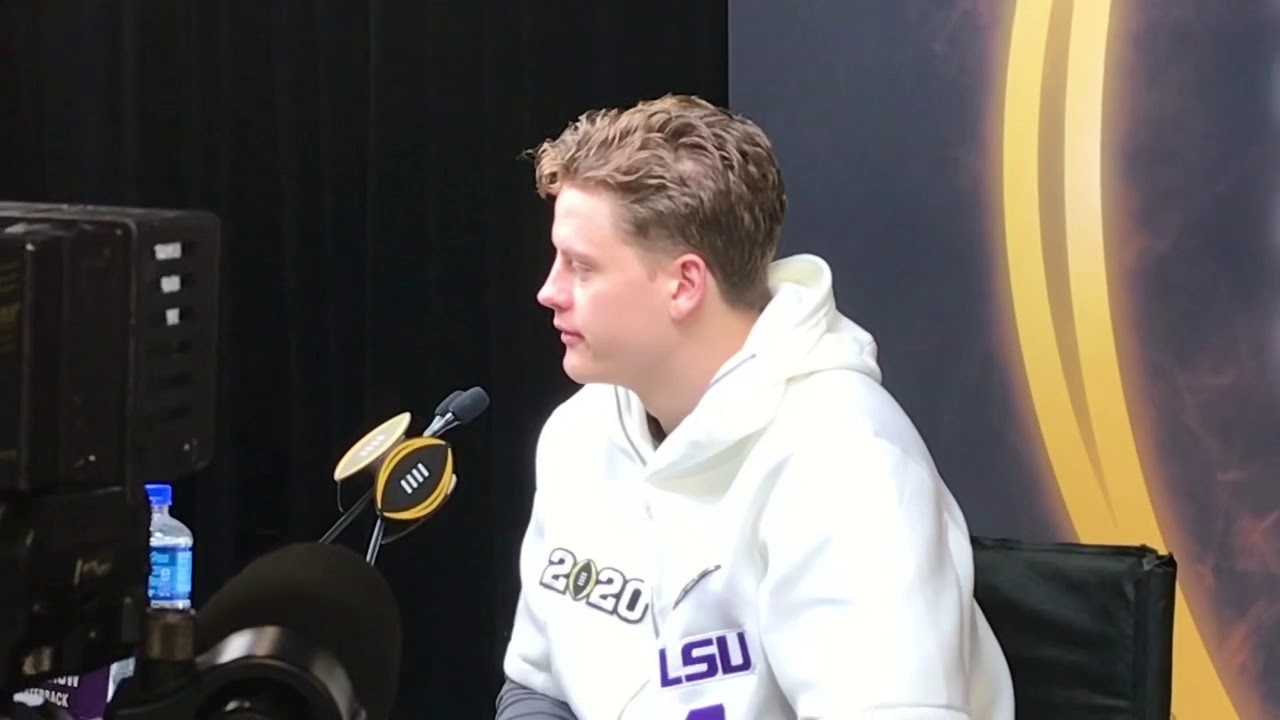 Joe Burrow on naps before games, a no-go on an LSU tradition and a happy birthday