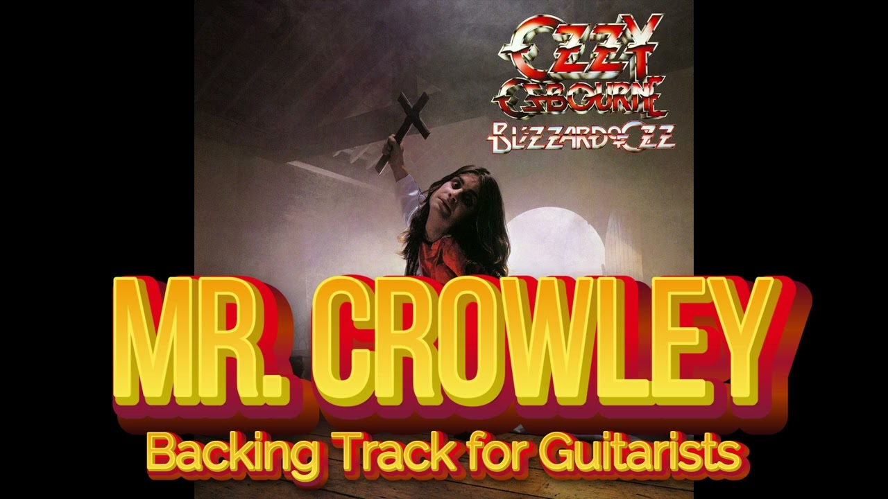 Ozzy Osbourne - Mr. Crowley (Backing Track for Guitarists, Randy Rhoads)