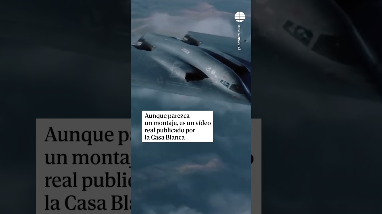 La Casa Blanca usa La Macarena en un v&iacute;deo que muestra los bombardeos en #ir&aacute;n #eeuu #trump #viral