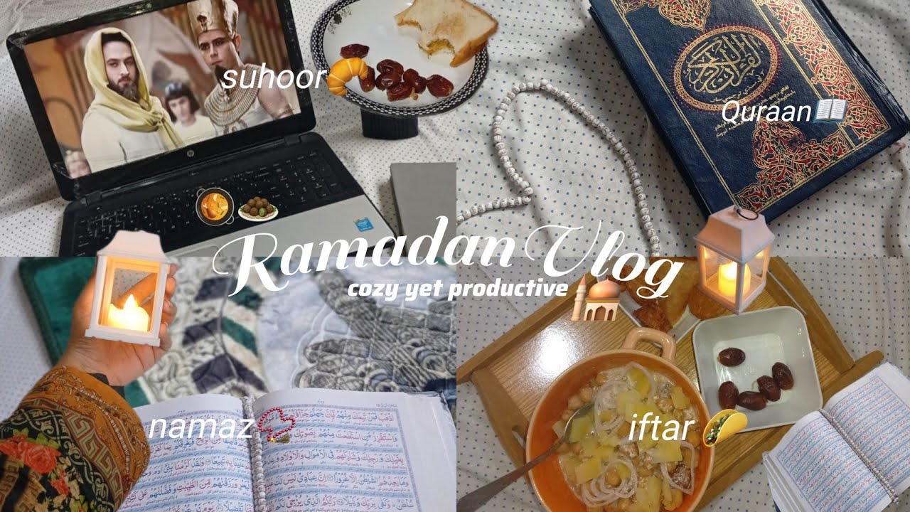 RAMADAN VLOG | Day in My Life 🌙 | Suhoor, Quran, Namaz & Iftar | Cozy Ramadan Vlog