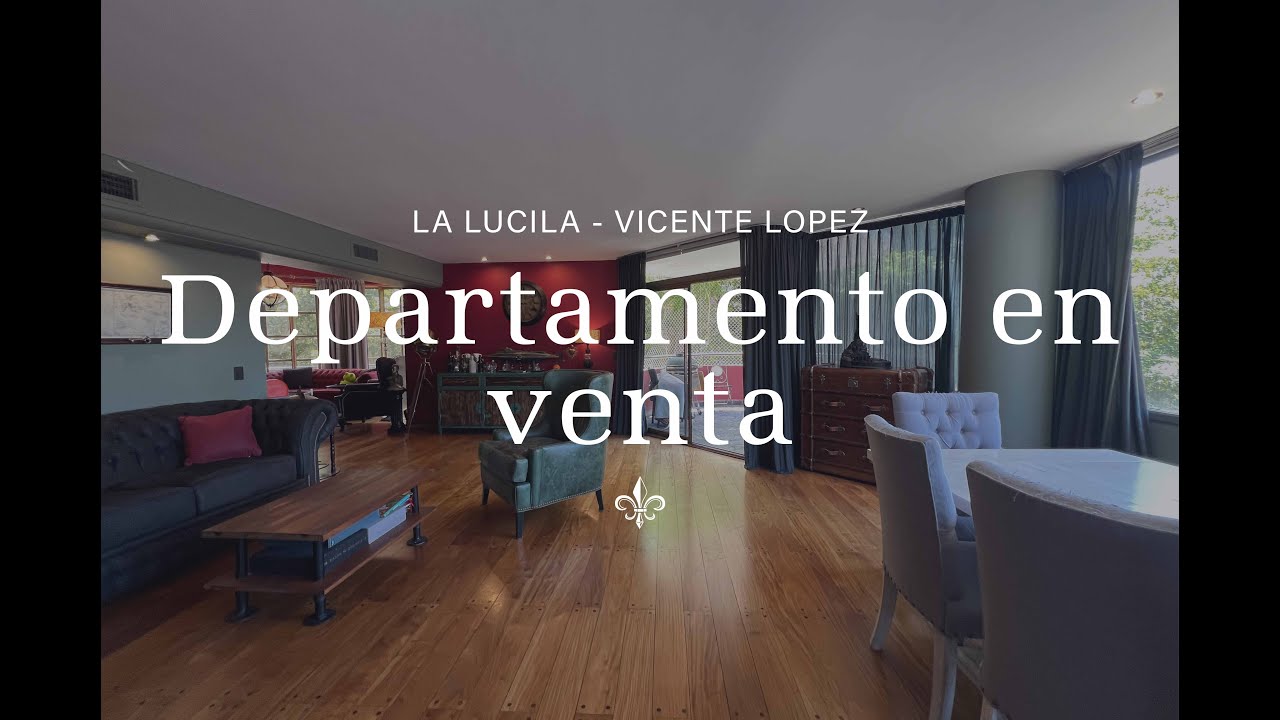 DEPARTAMENTO 4 DORMITORIOS EN VENTA - LA LUCILA - VICENTE LOPEZ