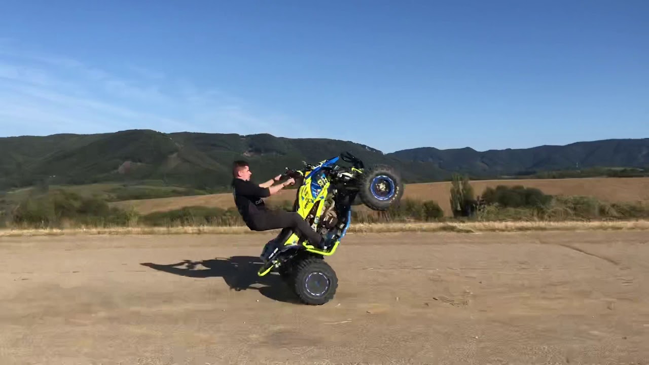 Can am DS 450 Stunts!!!